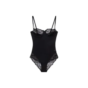 CALVIN KLEIN Bodysuits Women's Space Black