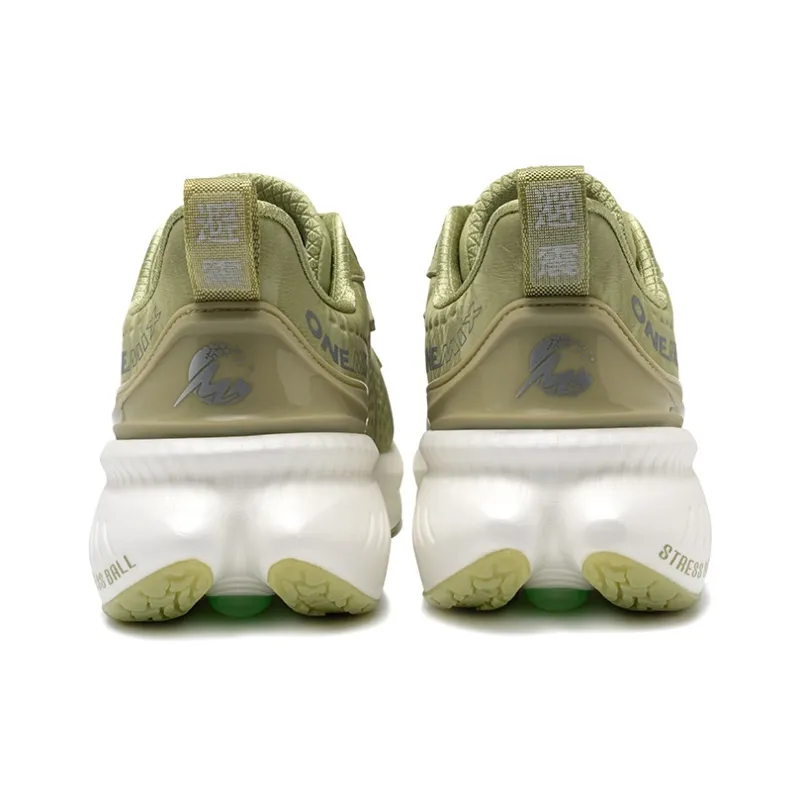 ONEMIX Slip Resistant Cushioning Breathable Low Top Carbon Plate Sprint Running Shoes Unisex Forest Green-3