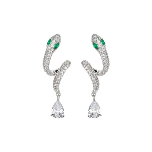 QLADY S925 Silver Earrings Women's