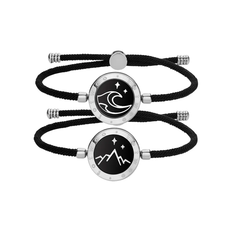 TOTWOO Drawstring/Milanese Cord Bracelet Pair Unisex-0