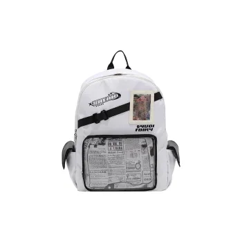 TAKI Nylon Baby Bag Badge Small Card Multi-Pocket Anime Middle School Style With Zipper Regular Unisex Multicolor