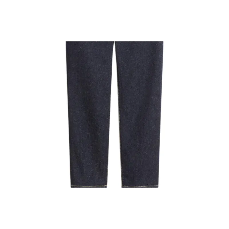 WEEKEND MaxMara Cesy Collection Denim Ankle Grazer Jeans Women's Marine Blue-3