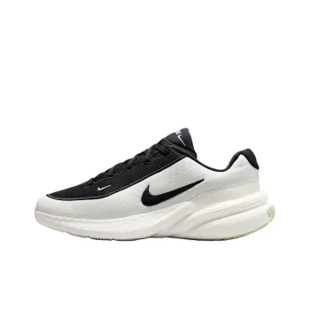 Nike Anti Slip Wear Resistant Low Top Casual Running Shoes Men's White Black