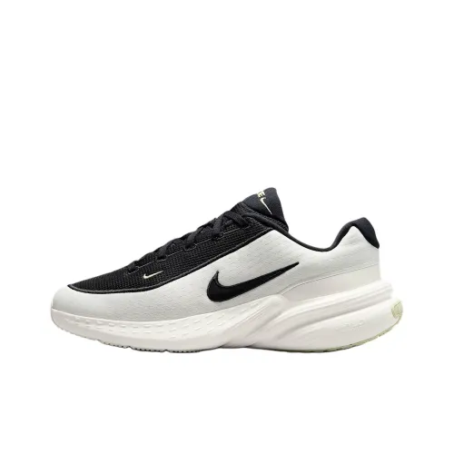 Nike Anti Slip Wear Resistant Low Top Casual Running Shoes Men's White Black