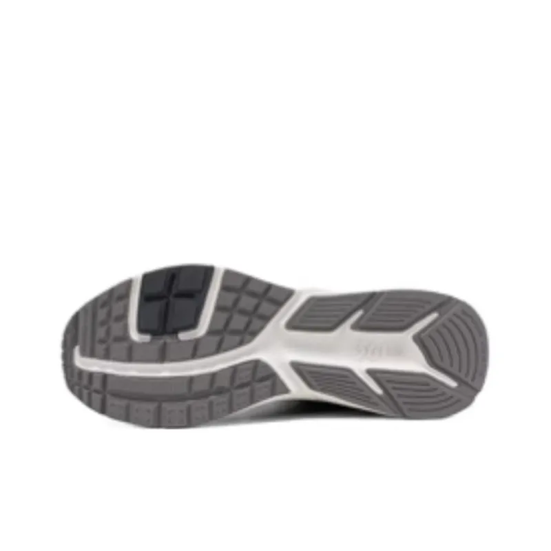 361° Cushioned Slip Resistant Low Top Running Shoes Men's Gray White-5