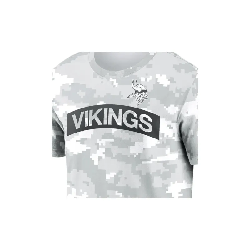 Nike Minnesota Vikings Salute To Service Edge Arch Men's Nike Dri FIT Nfl T Shirt-2