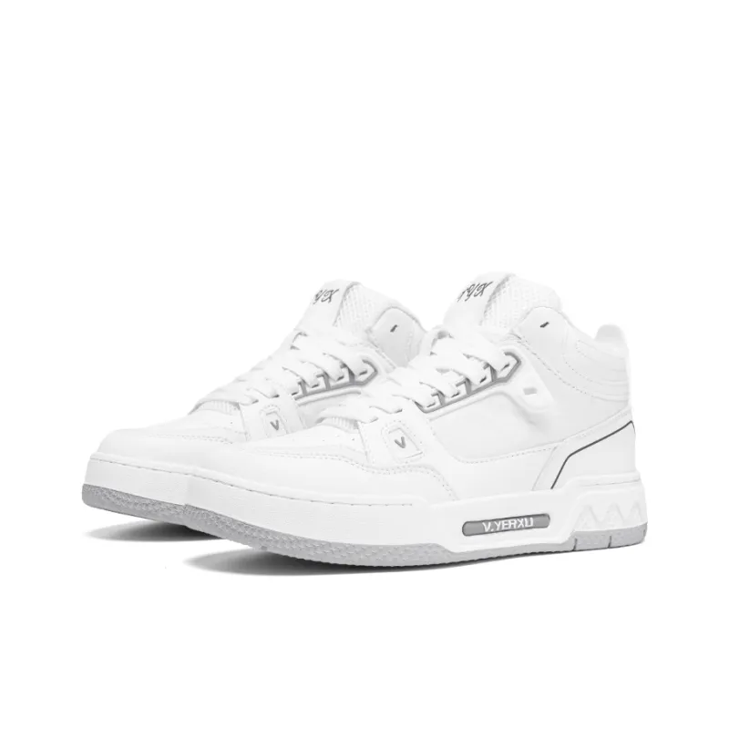 V.YERXU Coverage Slip Resistant Cushioning Abrasion Resistant Lightweight Support Mid Top Skateboard Shoes Unisex-2