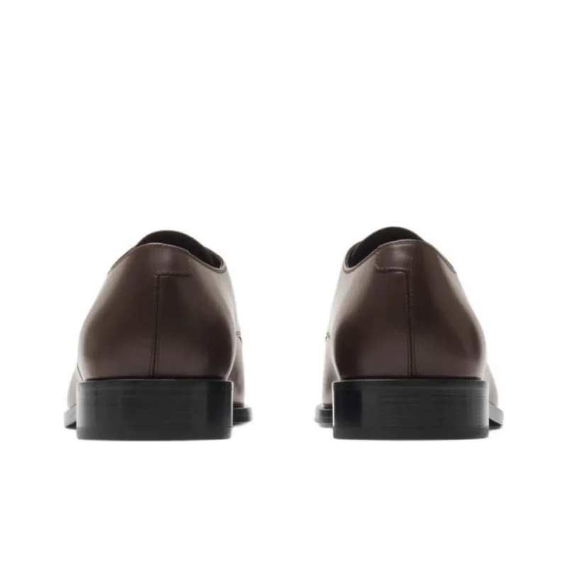 Burberry Carlyle Dress Shoes Men's Umber-4
