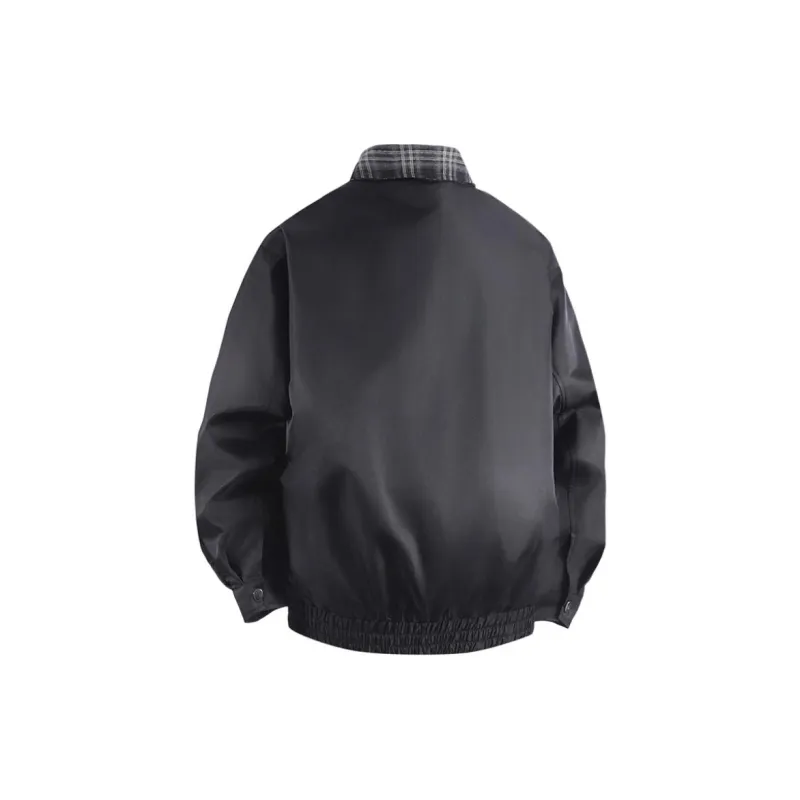 WJBS Jackets Coats Unisex Black-1