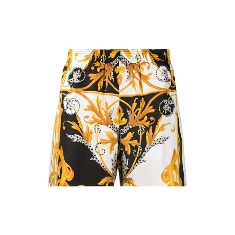 VERSACE Casual Shorts Men Yellow-4