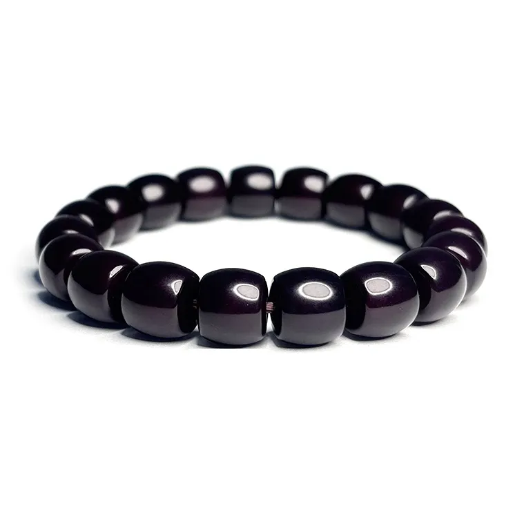 MOUNTAINS AND MANS Bodhi Root New Chinese Style Good Luck Beaded Bracelet Unisex-11