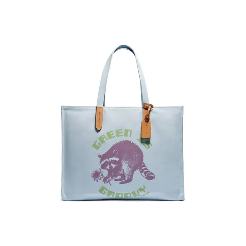 COACH Recycled Tote Shoulder Bags-0