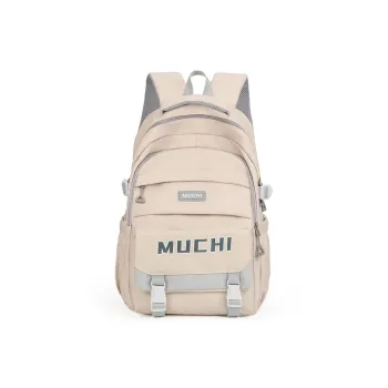 MOK Waterproof Fabric Backpack Unisex Multicolor