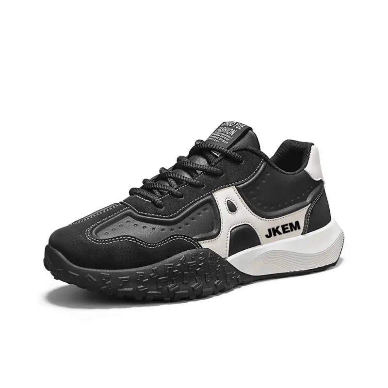 JKEM Cushioned Slip-Resistant Abrasion-Resistant Low-Top Casual Shoes Men's-6