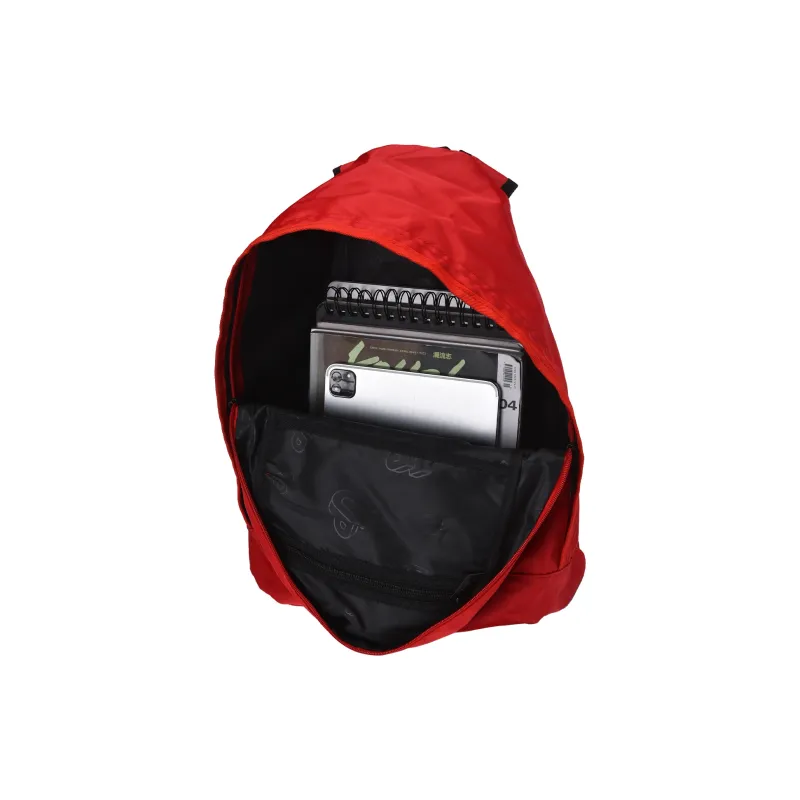 TURN UP Polyester Students Backpack Regular Unisex Red-3