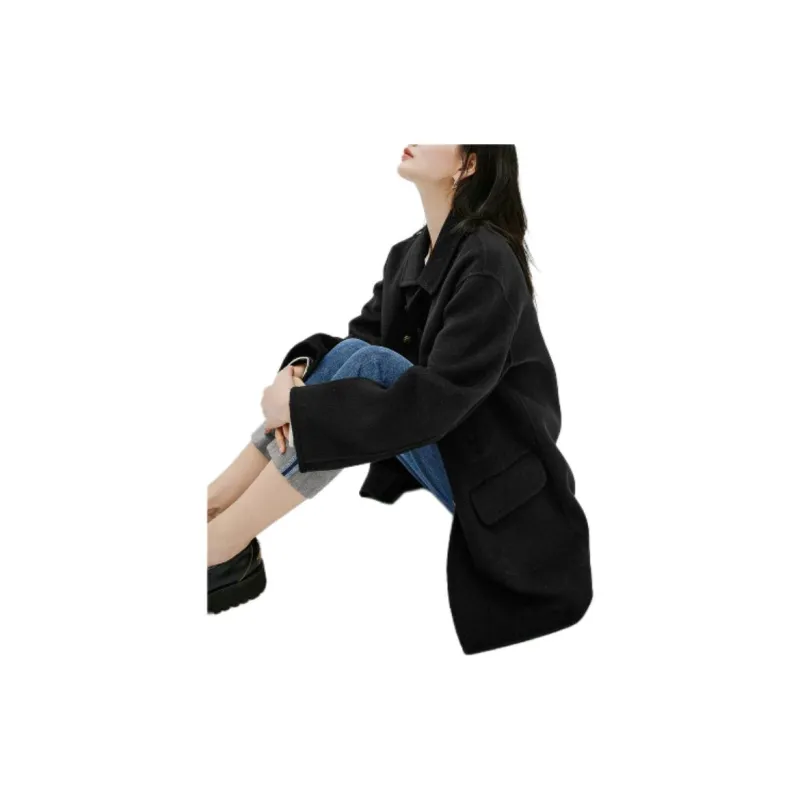 Hopeshow Coats Women's Black-1