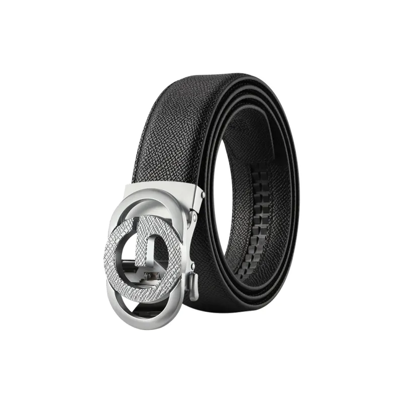 15 MINS Cow Split Leather Belts Men's Width 3.5cm-3
