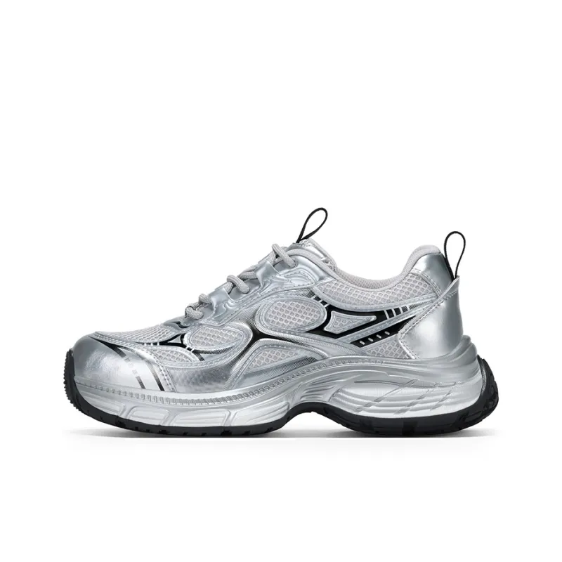 GG-CC Height Increasing Casual Shoes Cushioned Wear-Resistant Slip-Resistant Low-Top Vintage Chunky Sneakers Women's-0
