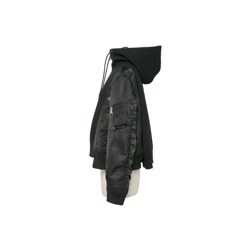 Sacai Jackets Women's Black-2