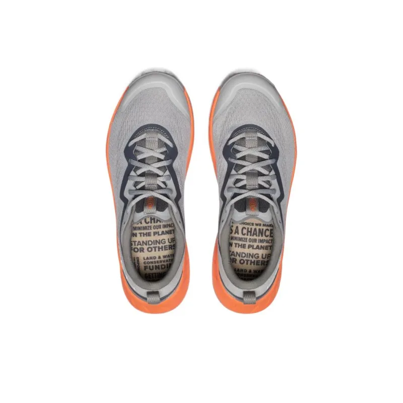 KEEN Versacore Slip-Resistant Low-Top Hiking Shoes Men's Gray-3