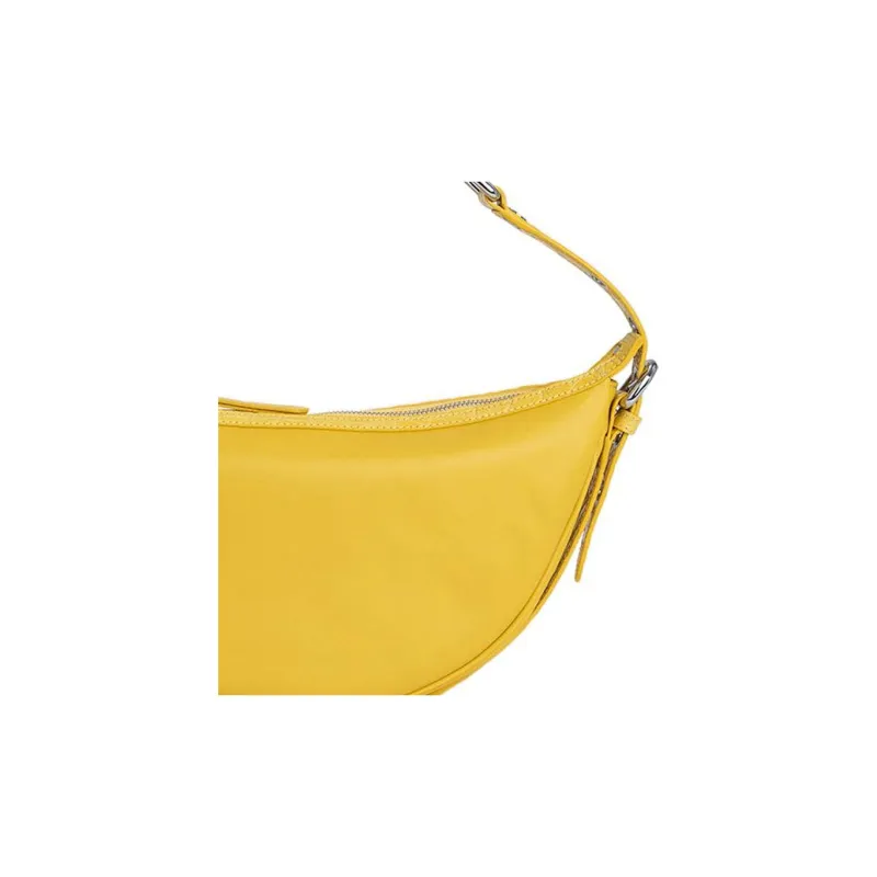 By Far Gib Embossed Zipped Shoulder Bag-4