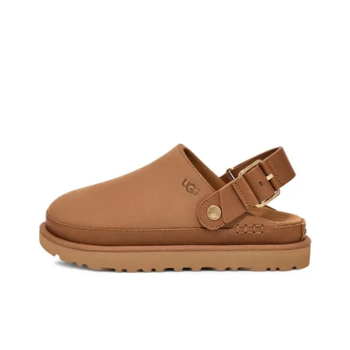 UGG Dazzling Gold Collection Casual Single Shoes Women's Chestnut
