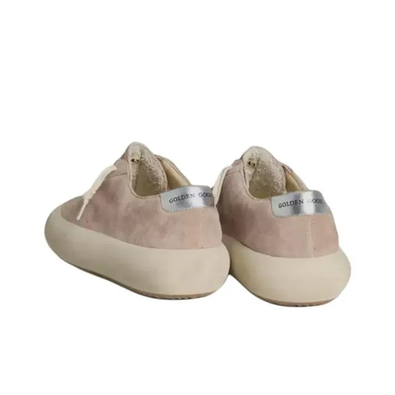 Golden Goose Space Star Low Top Skateboard Shoes Men's Pink-1
