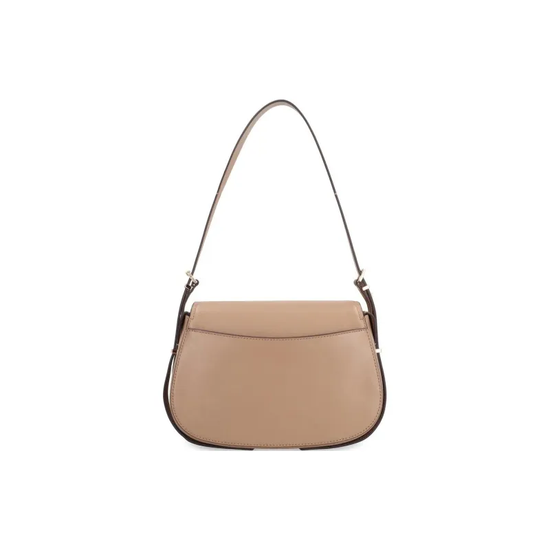 MICHAEL KORS MMK Cow Leather Shoulder Bag Women's Light Brown-2