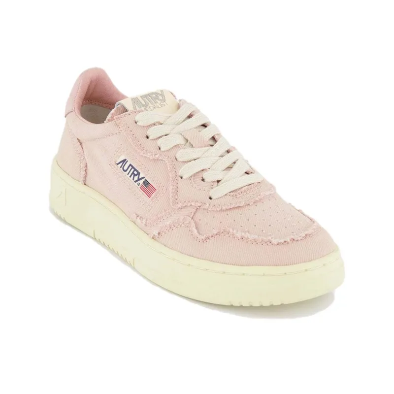 AUTRY Medalist Wear Resistant Low Top Casual Shoes Women's Pink-1