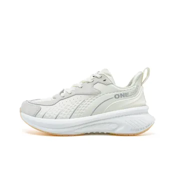 ONEMIX Cushioned Wear Resistant Warm Low Top Casual Running Shoes Unisex White