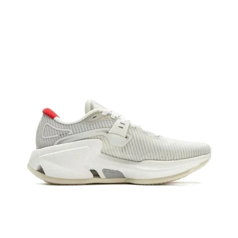 LiNing Liuliu 8 Anti Slip Wear Resistant Low Top Casual Running Shoes Women's Gray Red-1