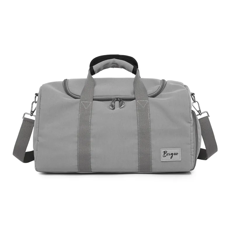 MOK Nylon Gym Bag Large Size Unisex Multicolor-6