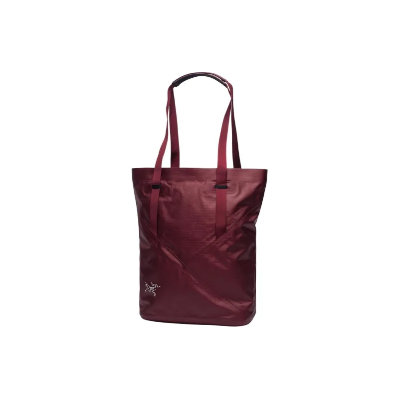 Arcteryx Nylon Tote Bag, Shopping Bag, Handbag, Shoulder Bag Unisex Burgundy-1