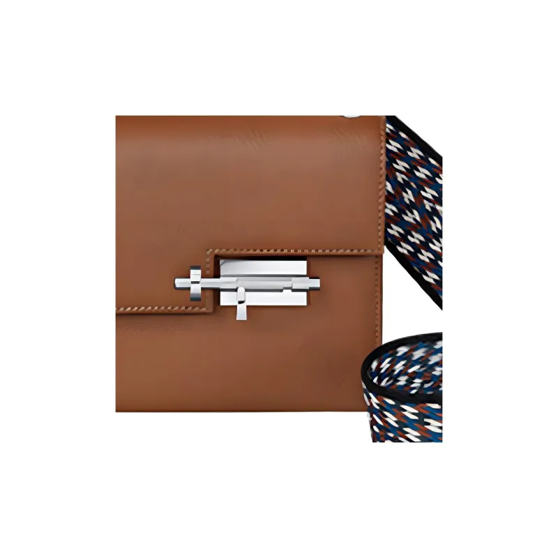 HERMES Verrou Hazelnut Brown/Black/White/Dark Blue-4