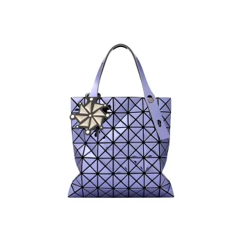 ISSEY MIYAKE Platinum Polyurethane One Shoulder Handbag Regular Women's Purple