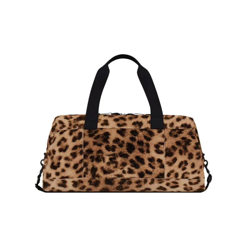 SAINT LAURENT Nux Corduroy Shoulder Bag Crossbody Bag Handbag Men's Leopard-2