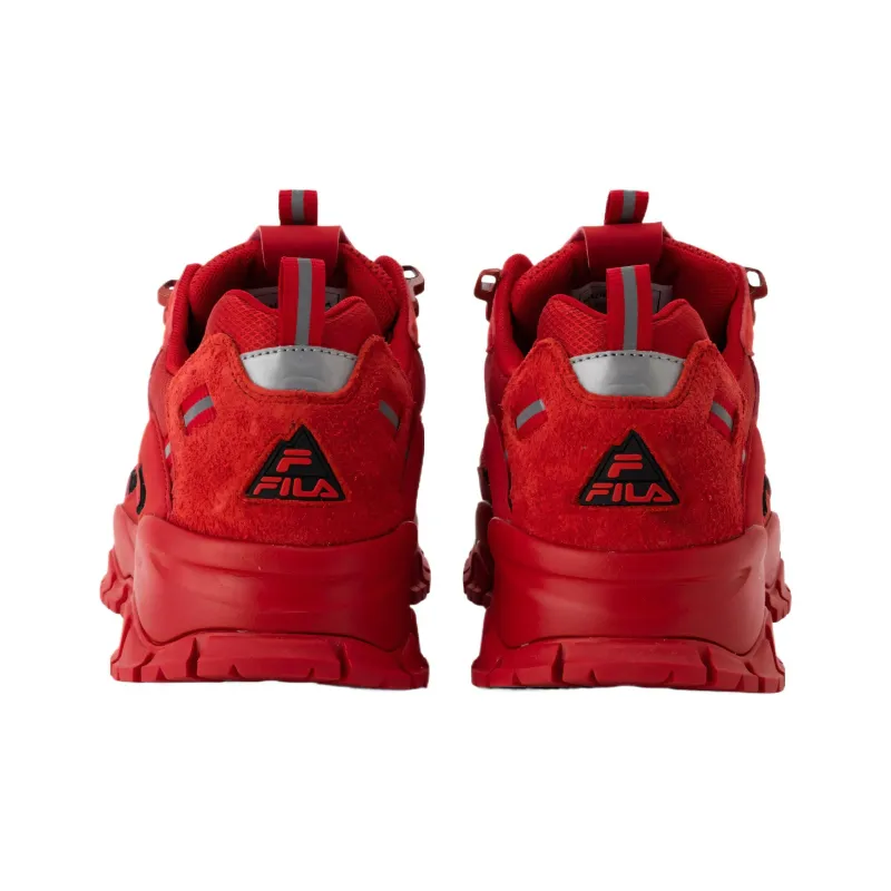 FILA Ray Tracer Tr 2 Wear-Resistant Low-Top Casual Shoes Men's Red-2