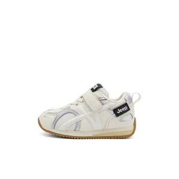 Jeep Abrasion Resistant Cushioning Kids Lifestyle Shoes Ivory White Kids'
