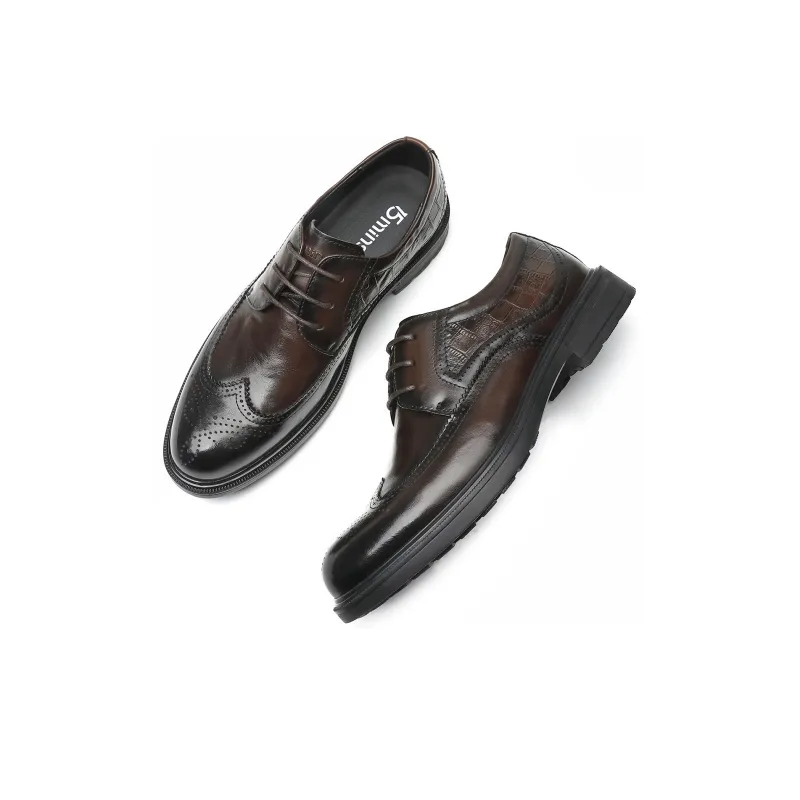 15 MINS Dress Shoes Men's Black-8
