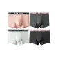 Haze Pink+Dark Heather Gray+Sea Salt Blue+Black-4 Pack