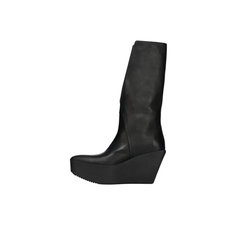 RICK OWENS/RO Knee high Boots Women's Black-0