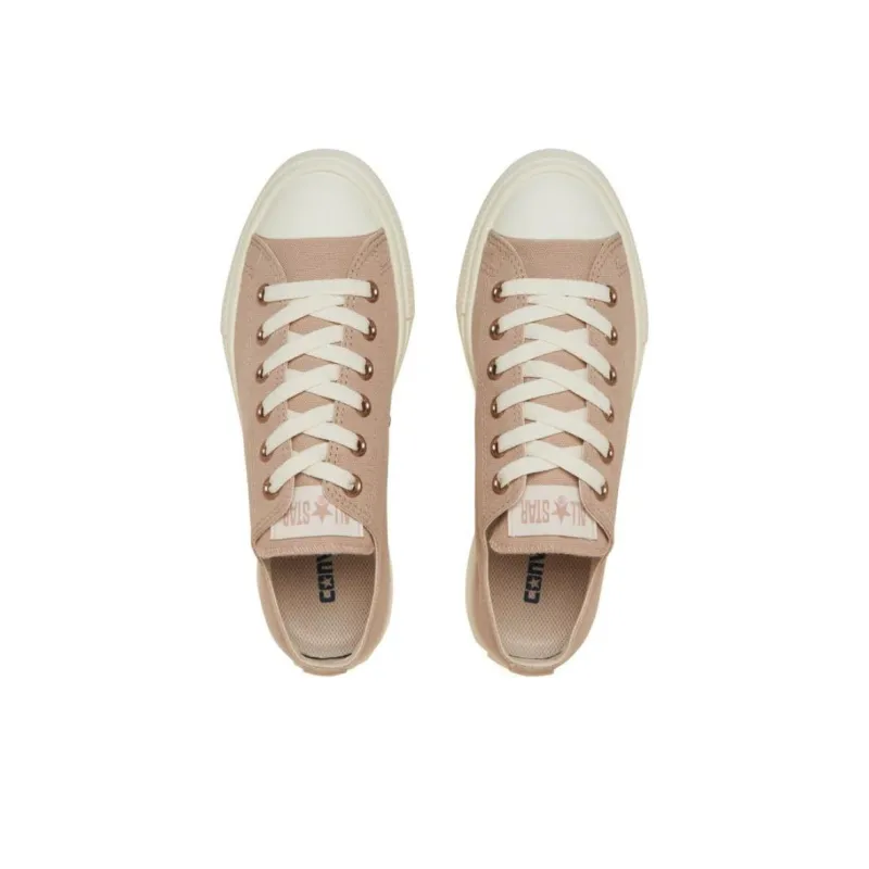 Converse All Star Light Anti Slip Wear Resistant Low Top Canvas Shoes Women's Pink-3