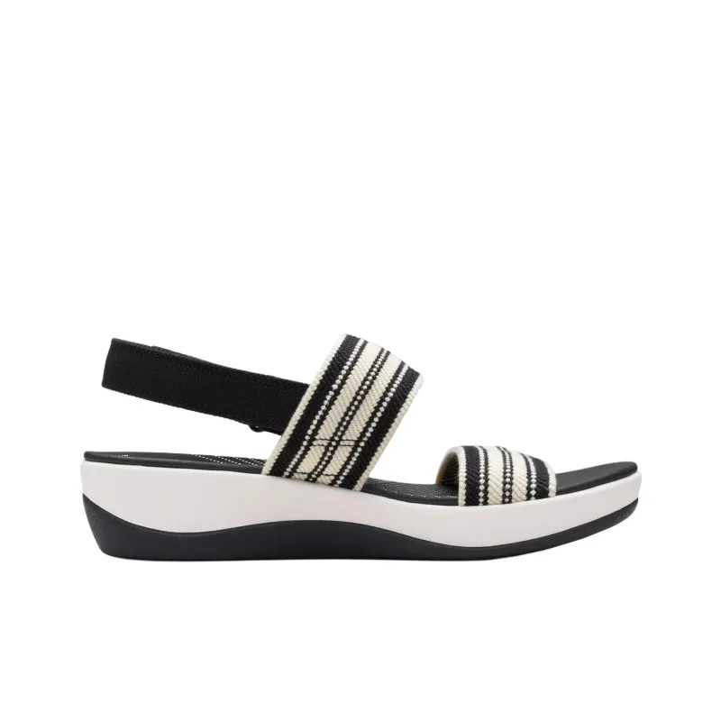 Clarks Arla Stroll Strap Sandals 4cm Women's Black-1