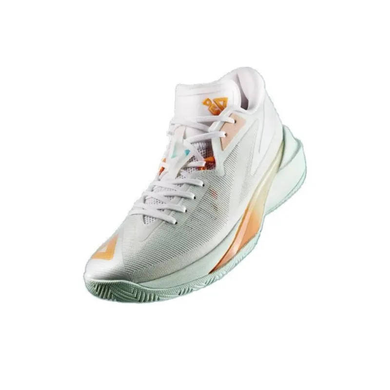 PEAK Lightning 10 Durable Breathable Low Top Basketball Shoes Men's Cyan-2