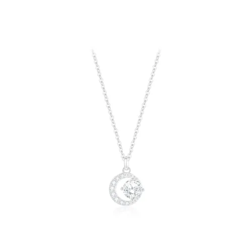 PRETTY DIARY S999 Fine Silver Necklaces Women's