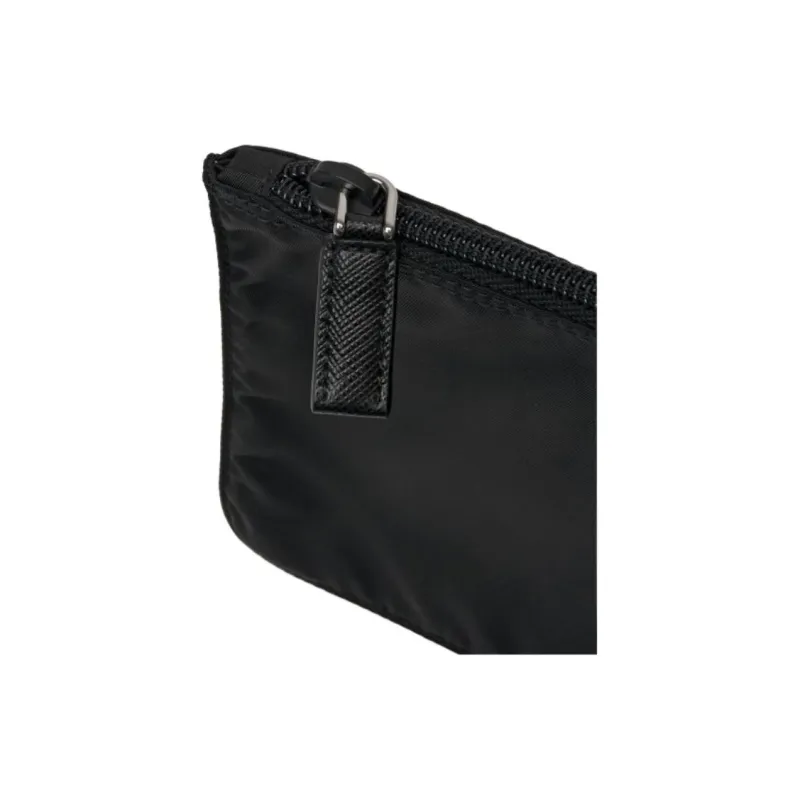 PRADA Canvas Bag, Makeup Bag, Toiletry Bag Women's Black-3