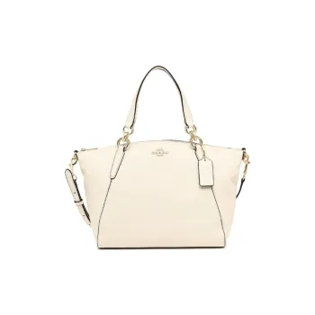 COACH Kelsey Pebbled Leather Dumpling Bag Shoulder Bag Crossbody Bag Handbag Women's Chalk White