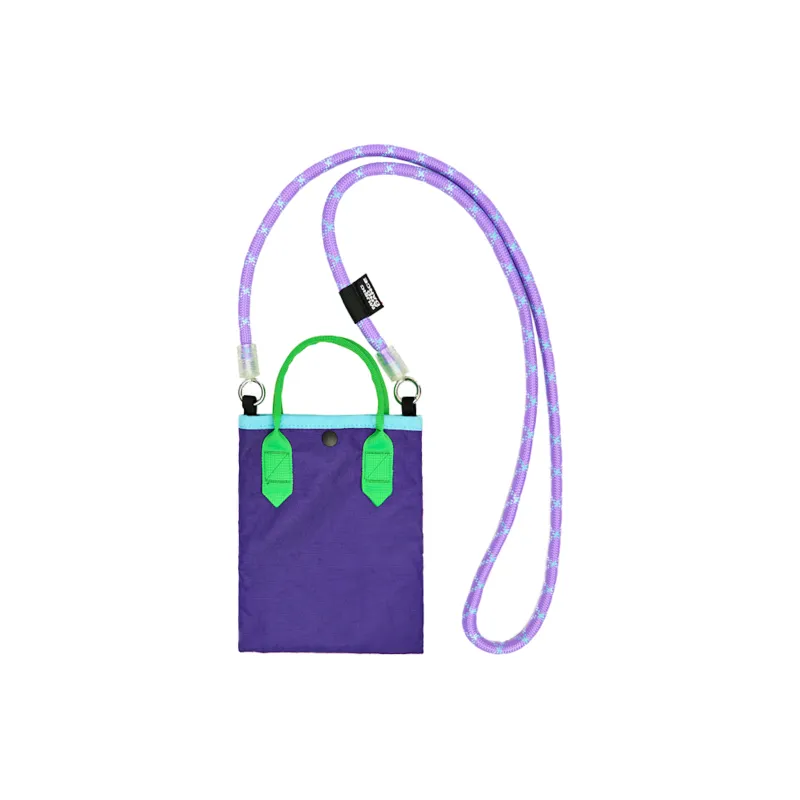 The MAD HATcher Polyamide Small Handbag Crossbody Backpack Cell Phone Pouch Small Size Unisex Multicolor-20