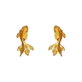 FEO Alloy Stud Earrings Women's
