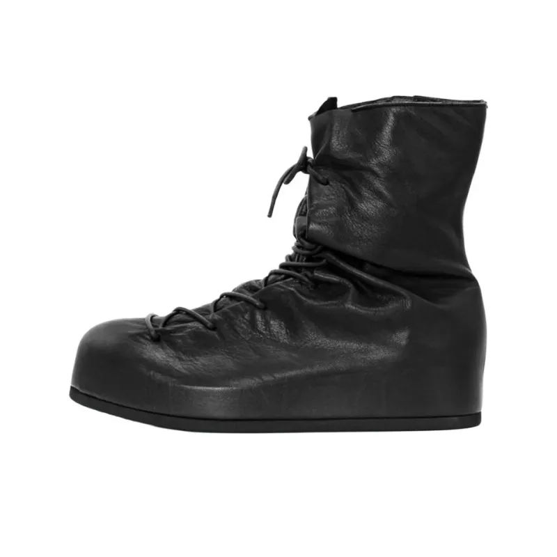Yohji Yamamoto Ankle Boots Men's Black-0